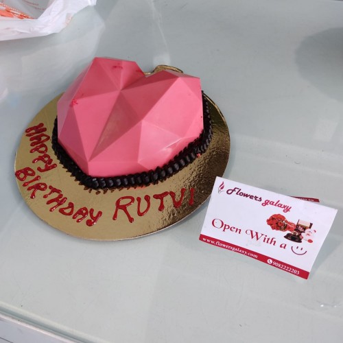 Diamond Pinata Cake